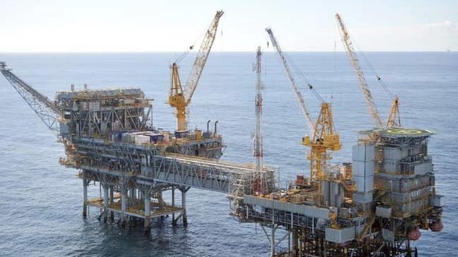 Esso's Marlin B facility in the Bass Strait (low res) Picture: supplied