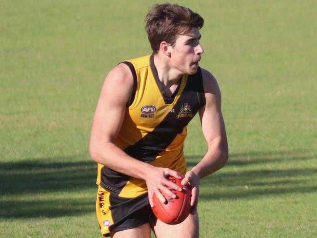 Jeremy Woodford of the Northern Districts Tigers. Picture: Kathy Turner