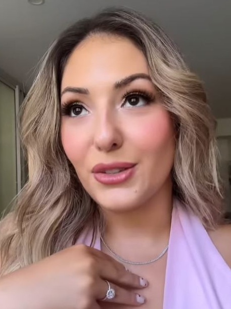 Kalliopi Roditis took to TikTok to ask a big question. Picture: TikTok/kforkalliopi