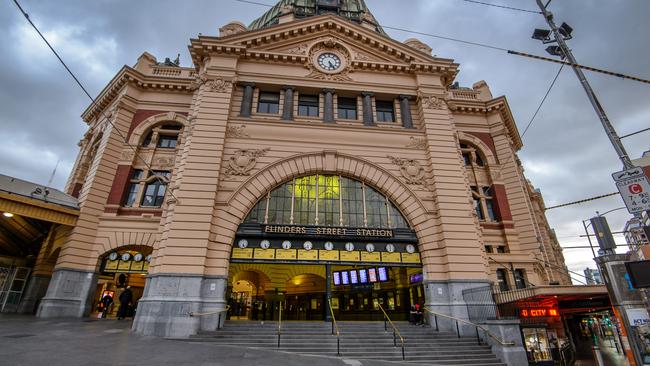 Melbourne’s CBD has been hard hit by COVID. Picture: Jay Town