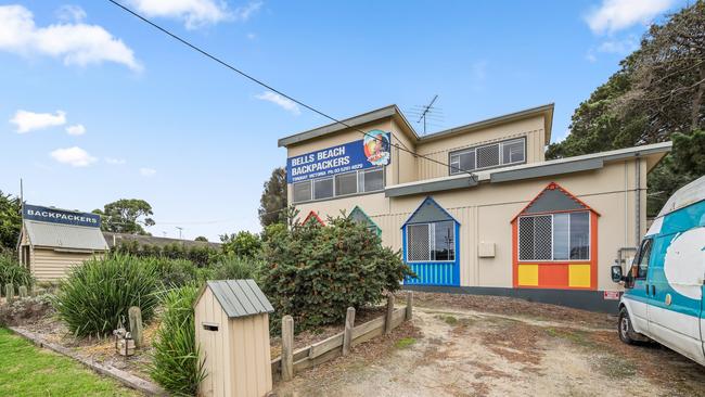 The Bells Beach Backpackers site on Geelong Road, Torquay, sold for $2.15 million.