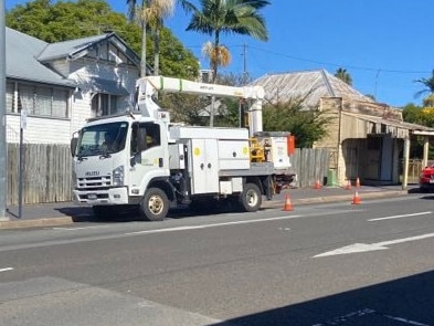 City plunged into darkness as power box goes up in flames