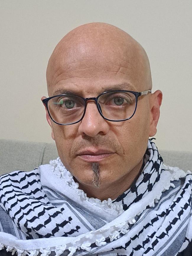 Sameer Ellagta, a Brisbane-based Palestinian refugee.