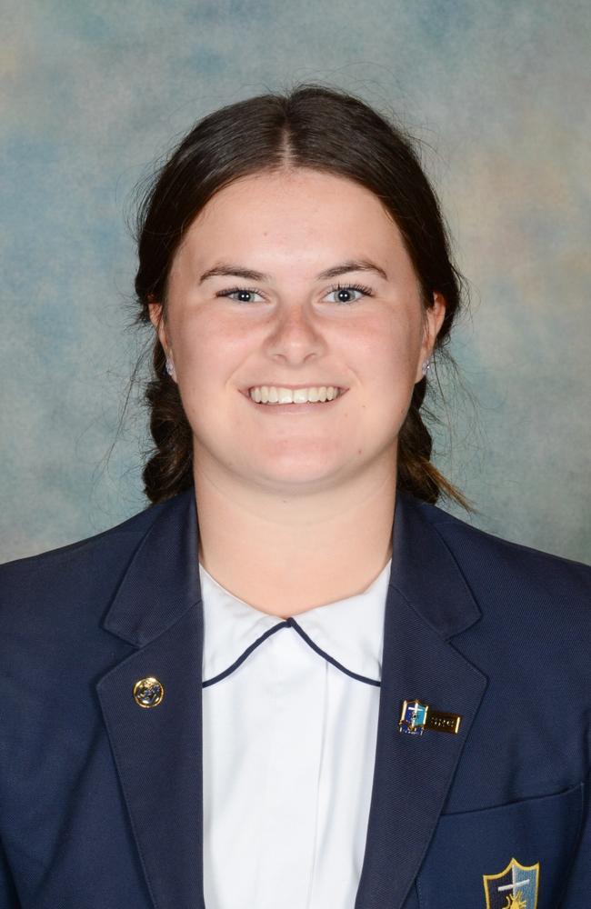 St John the Evangelist Catholic High School vice-captain Allira Smith