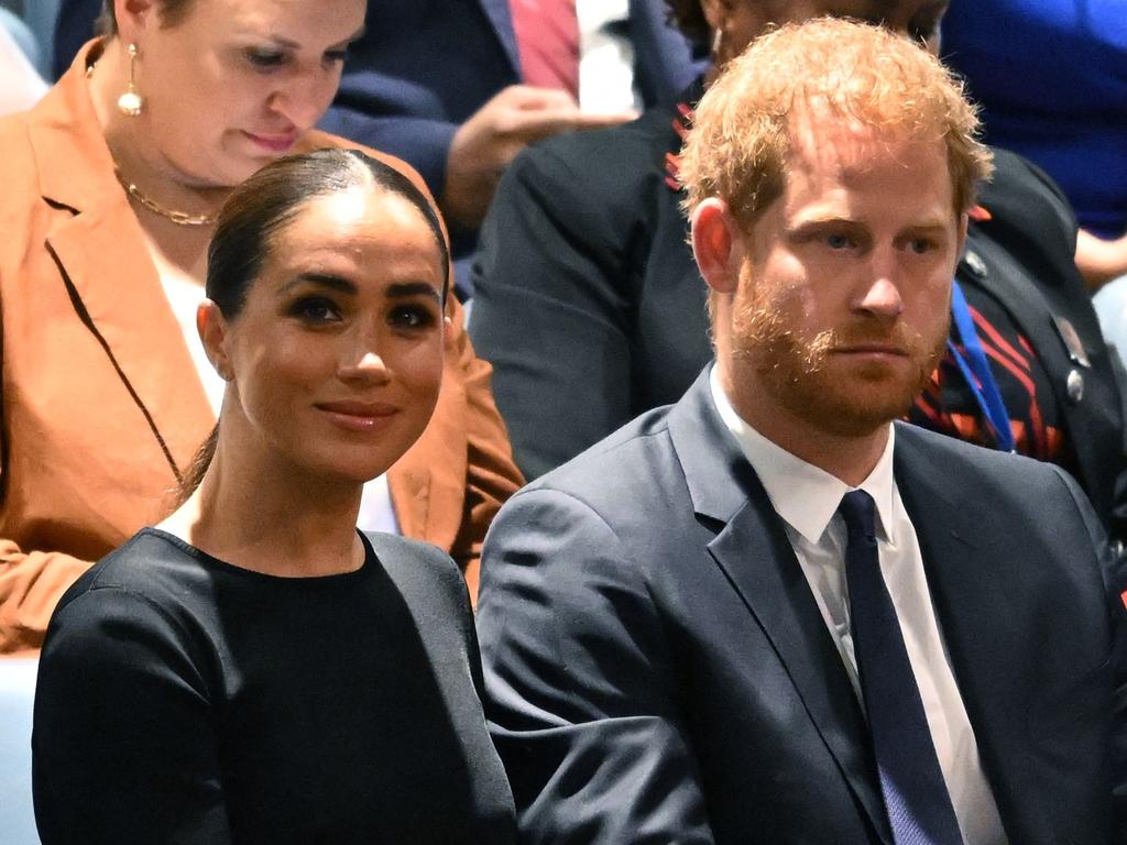 Meghan Markle and Prince Harry are said to be on the outer in Hollywood. Picture: AFP