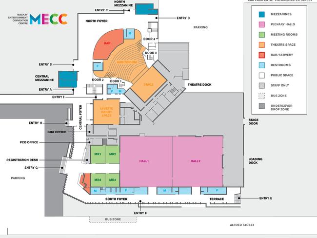 The MECC was flooded over the Christmas holidays and will need significant repairs.