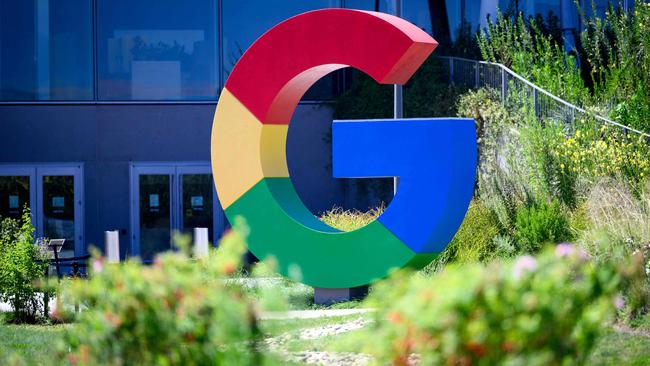 The Justice Department’s case alleges Google has an unlawful grip on the market for software used to buy and sell digital ads. Picture: Josh Edelson/AFP