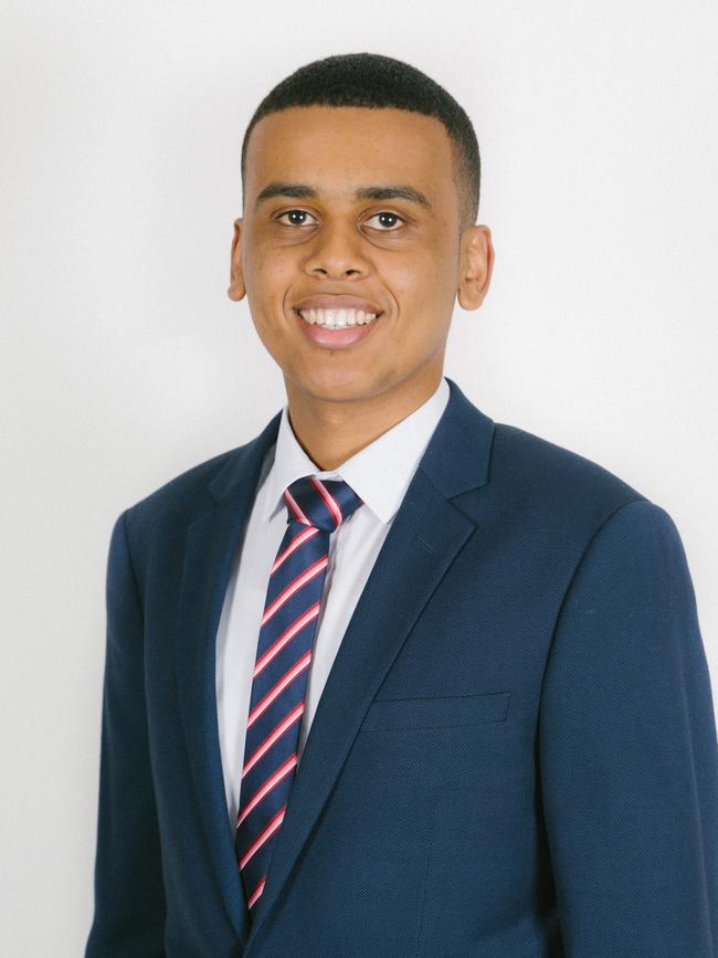 Ahmed Hassan was named as Victoria Young Australian of the Year.