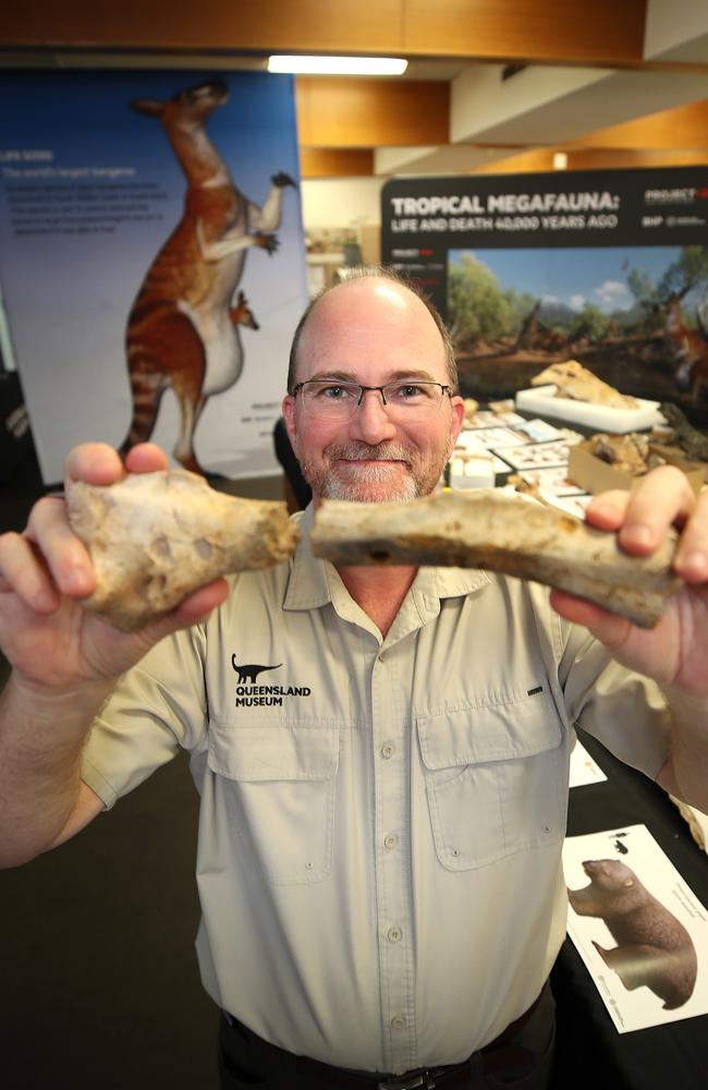 Dr Scott Hocknull. Picture: Peter Wallis