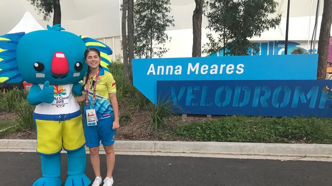 Amy Cundy with Borobi. Picture: Supplied. 