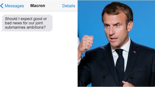 Scott Morrison’s Private Text Message After Emmanuel Macron Accused Him ...