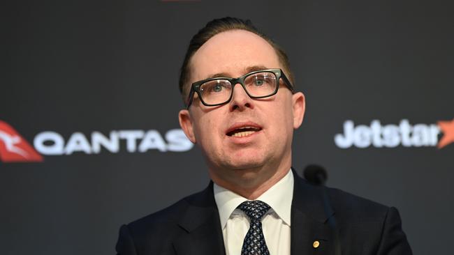 Qantas CEO Alan Joyce. Picture: NCA NewsWire/Jeremy Piper