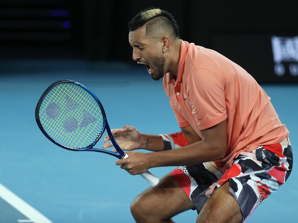 Nick Kyrgios has not been shy about his feelings recently.