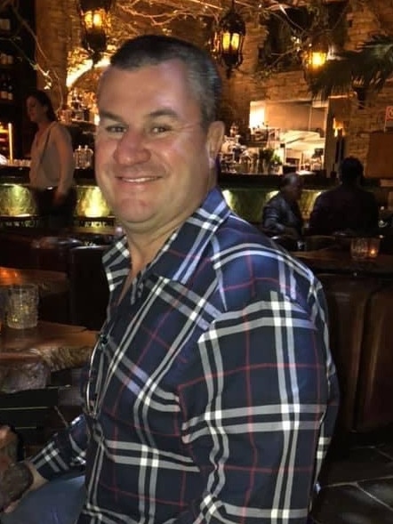 Assault victim Paul Griffin age 55, who was taken to hospital from the Ettamogah Pub in Kellyville last night after being coward punched by another male. Pic Supplied.