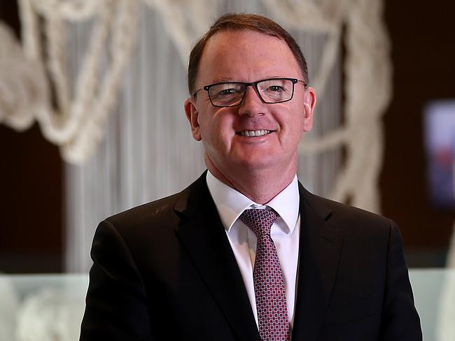 19/11/2019.  Woodside CEO Peter Coleman at at  their Investor briefing day in Sydney. Jane Dempster/The Australian.