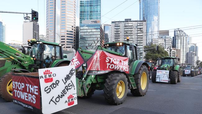 Angry farmers descended on parliament protesting the move. Picture: David Crosling