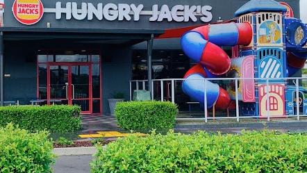 Brownlee was aggressive towards staff at Hungry Jack’s at Ballina, the court heard. Picture: Google Maps