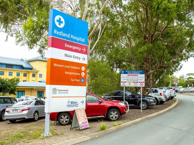 Redland Hospital is in crisis, according to an emergency doctor. Picture: Richard Walker/AAP