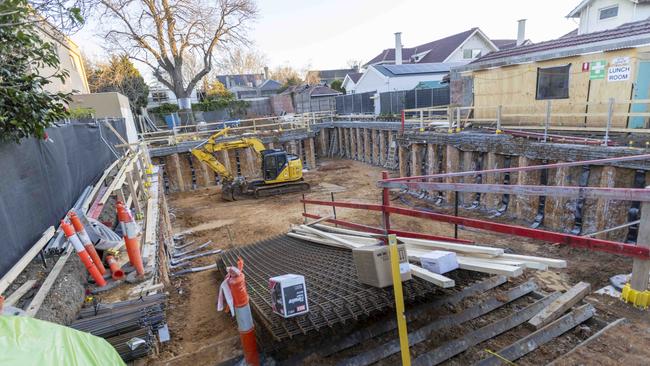 The site will be transformed into a new three-storey dwelling.