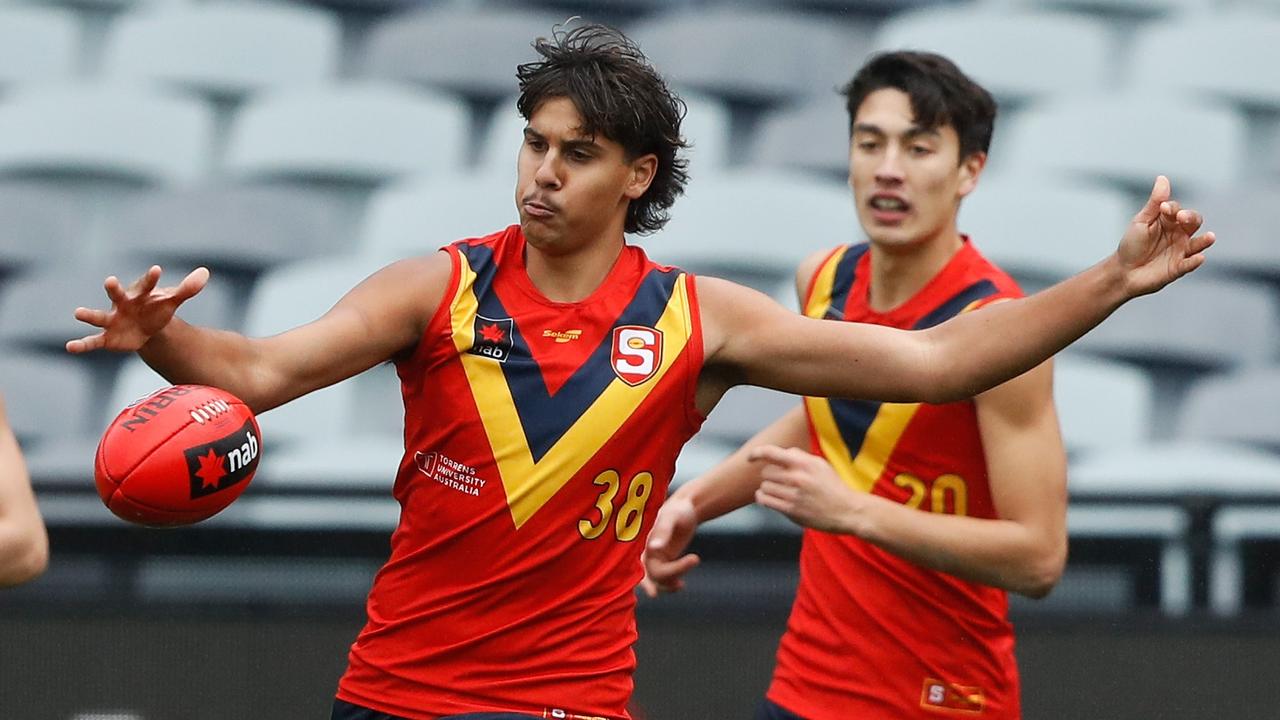 Where will SA talent Isaac Keeler land? Picture: Dylan Burns/AFL Photos