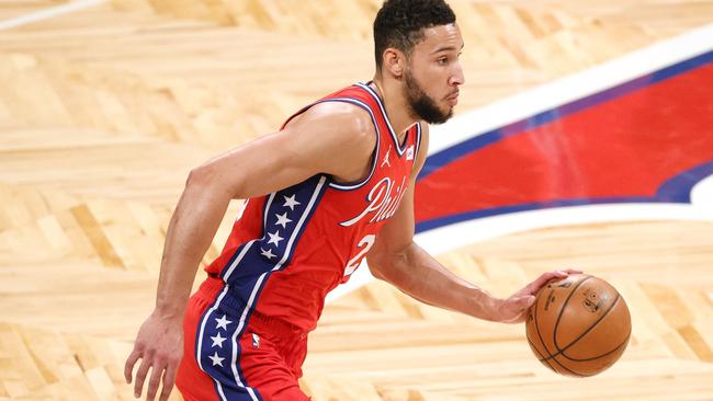 Boomers coach Brian Goorjian is doing everything in his power to get Ben Simmons to Tokyo. Picture: Sarah Stier/Getty Images