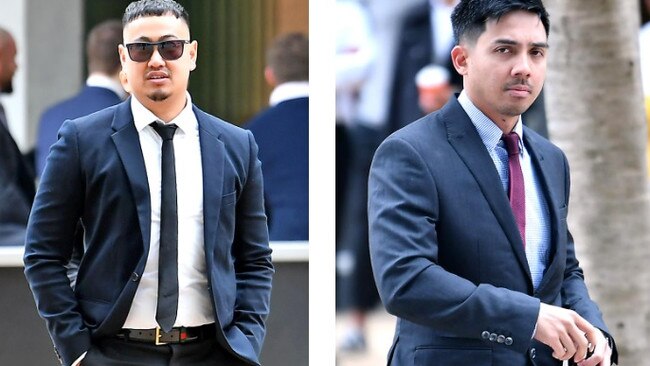 Alexander Ly Vann, 32, and his uncle Landina Kao, 36, were in the Supreme Court in Brisbane. Pictures: John Gass