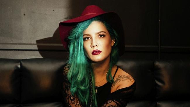 Cool and authentic — Halsey, The Chainsmokers’ collaborator on their No. 1 Hit, Closer. Picture: Supplied