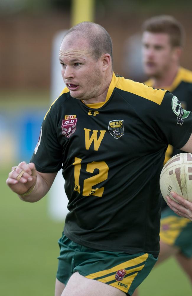 TRL Grand Final, Wattles vs Dalby Diehards. Sunday, Sep 27, 2015. Photo Nev Madsen / The Chronicle