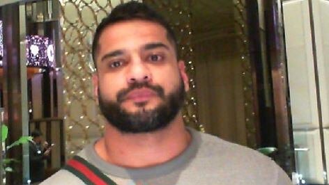 Baluch spent 16 days on the run last October and November after being granted bail on charges relating to a 900 kgs cocaine import. Picture: NSW Police