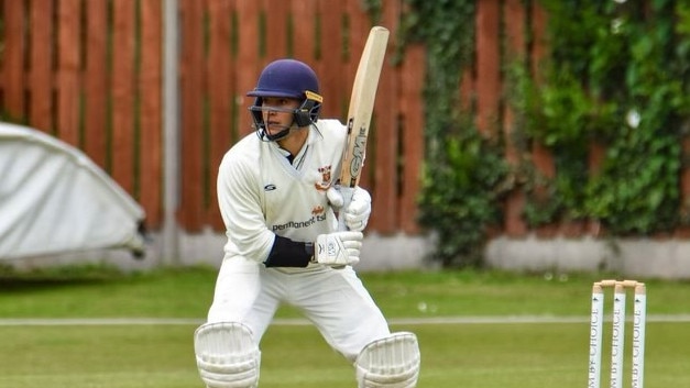 Ryan Hackney's batting went to new levels with Malahide Cricket Club in Dublin. Picture: Ryan Hackney.