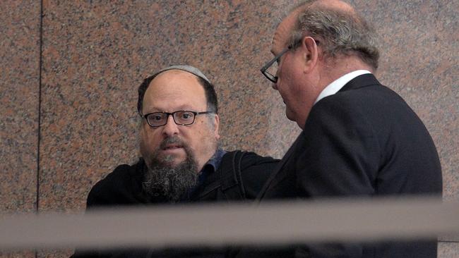 Zev Serebryanski is facing a committal hearing over the alleged abuse of prominent advocate Manny Waks more than three decades ago. Picture: NewsWire / Josie Hayden