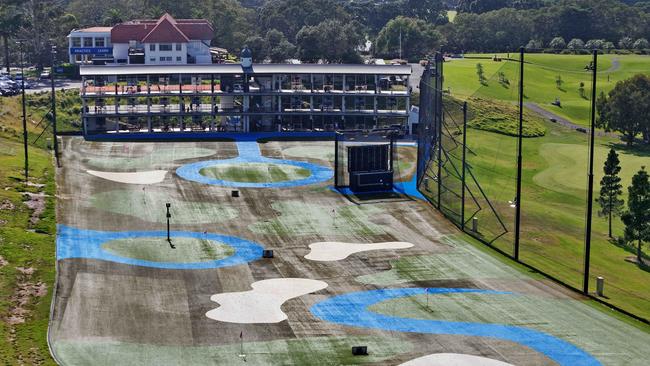 Greater Sydney Parkland has banned the Moore Park club from openly promoting a petition that opposes plans to tear the course in half. Picture: Sam Ruttyn