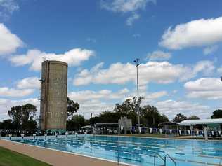 WASTED AWAY: There will be no investigation into what has contaminated a megalitre of water behind the Moura pool. Picture: Contributed