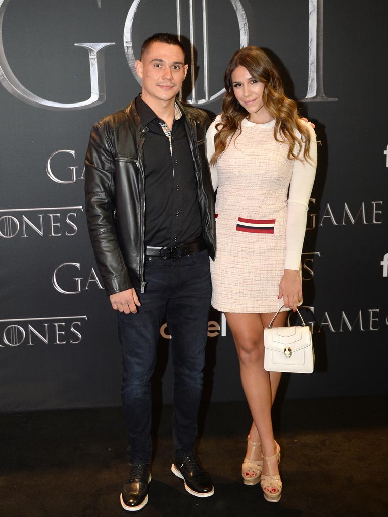 Tim Tszyu and partner Alexandra Constantine. Photo Jeremy Piper.