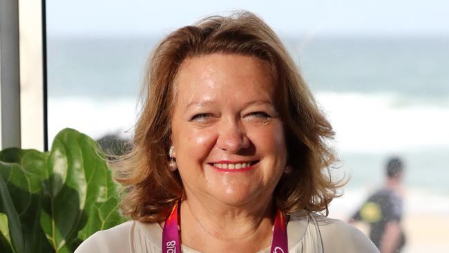 Mining magnate Gina Rinehart. Picture: Nigel Hallett