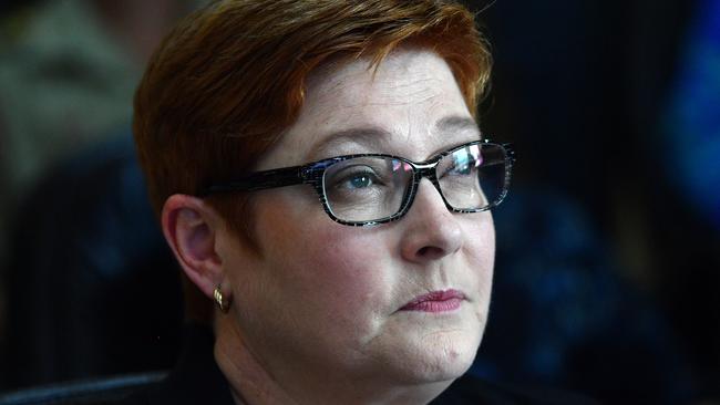 Foreign Affairs Minister Marise Payne. Picture: AAP