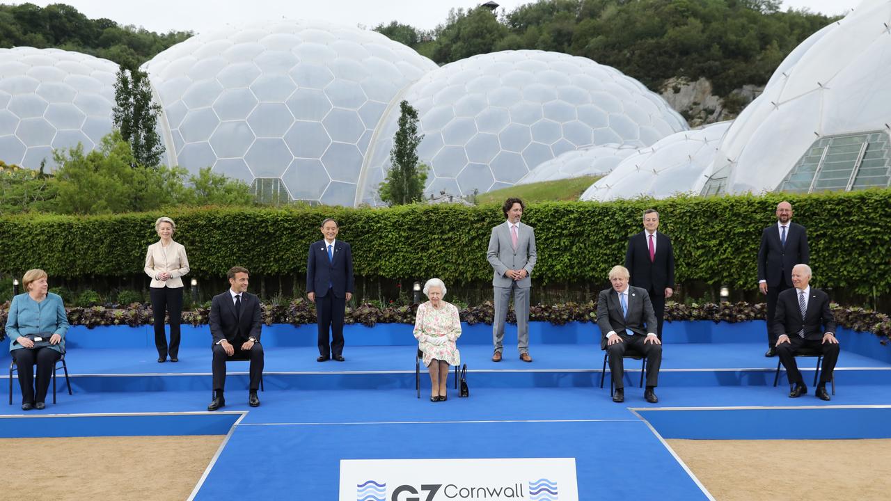 Nobody knows what to do with their hands. Anyway let’s end this here. Picture: Jack Hill/Getty Images