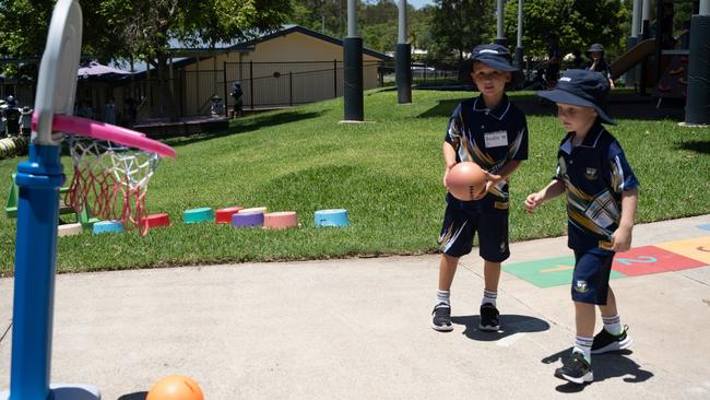 Brodie Wockner at Victory College's first day of class. January 22,2024. Picture: Christine Schindler