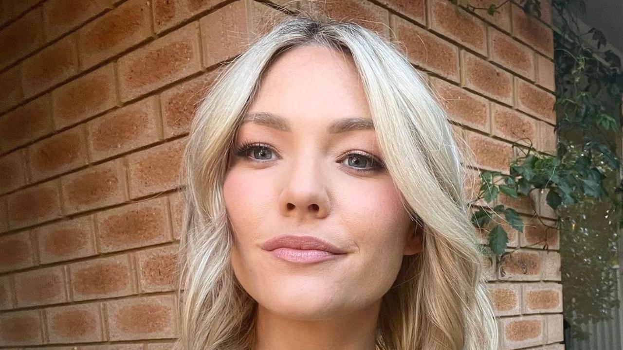 Former Home and Away star Sam Frost steps out looking very different