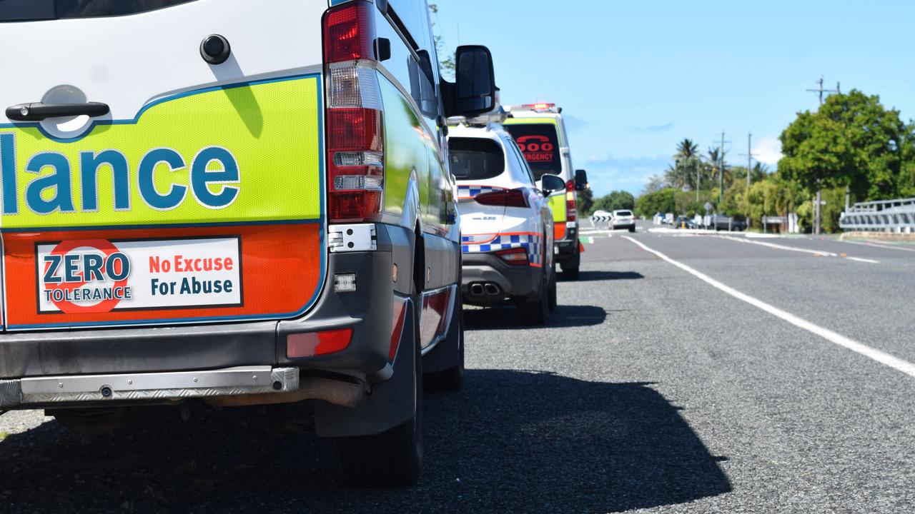 A Bruce Hwy five-car pile-up that injured two children, and a serious motorbike crash, were two of several crashes Sunshine Coast emergency services were called to in the past 24 hours. Picture: Zizi Averill