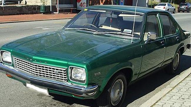 A picture of a green 1979 Holden Torana released by police in the search for Amanda Robinson and Robyn Hickie from Swansea and Belmont. Picture: NSW Police