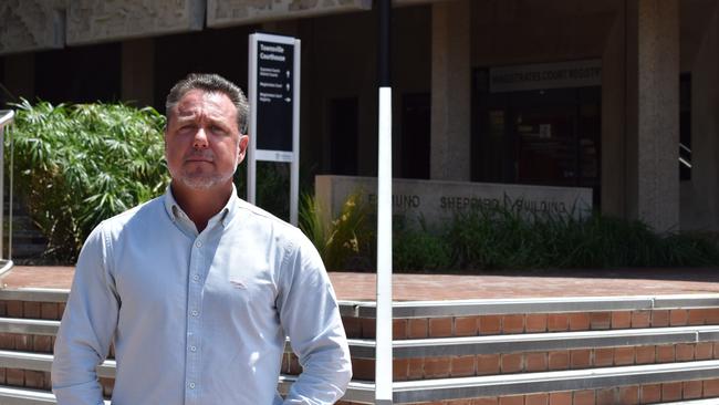 Nick Dametto at the Townsville Courthouse. Picture: Nikita McGuire