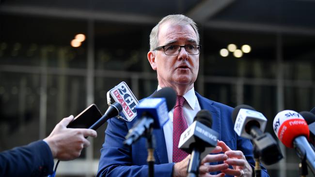 Michael Daley speaks to media in Sydney this week. Picture: NCA NewsWire/Joel Carrett