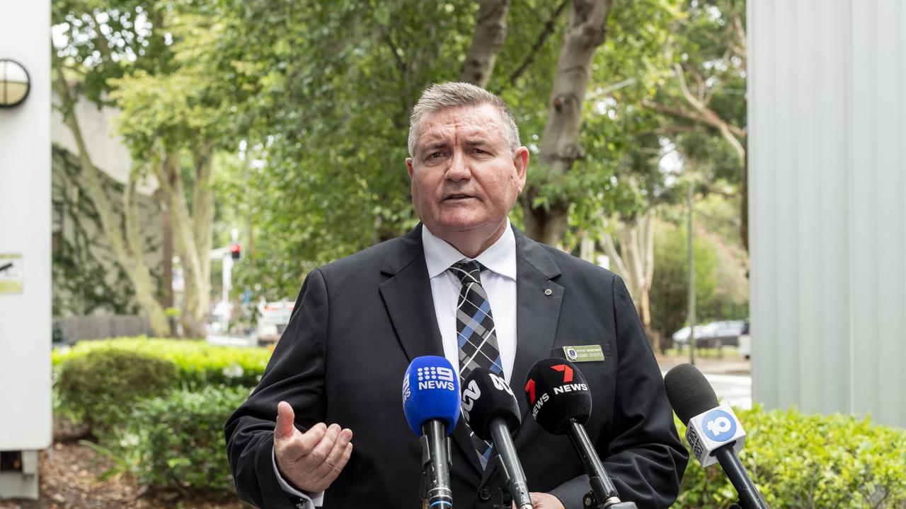 Detective Superintendent Danny Doherty, Commander of State Crime Command's Homicide Squad, will address the media later in the afternoon. Picture: NewsWire/ Monique Harmer