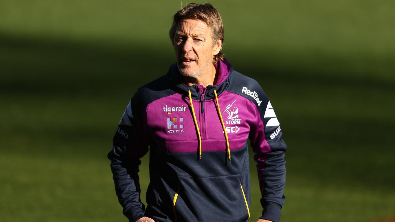 Storm coach Craig Bellamy hit out at reports he was approached by the Bulldogs. (Photo by Robert Cianflone/Getty Images)