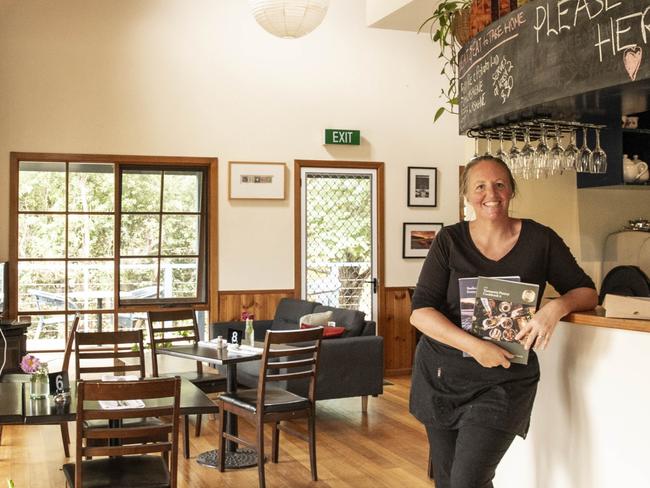 Award winning Tasmanian cookbook author, chef and photographer Eloise Emmett is back in the kitchen to re-open her bistro at Little Norfolk Bay on the Tasman Peninsula after 13 years.  Picture: Supplied