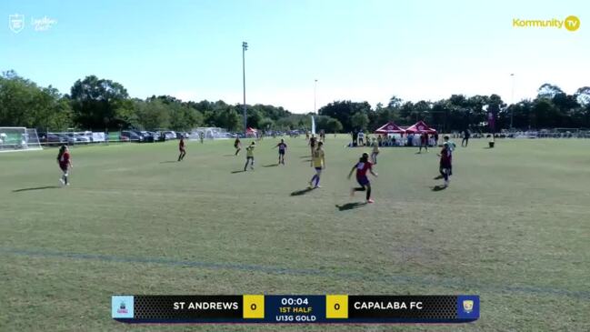 Replay: Redlands United v Capalaba FC (U13 girls gold cup) - Football Queensland Junior Cup Day 1