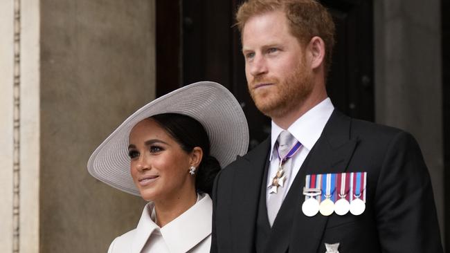 Prince Harry and Meghan Markle signed a multimillion-dollar contract with Spotify. Picture: Getty Images