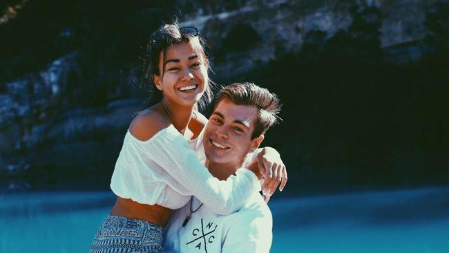 Jamison Stead, a photographer from Sydney's northern beaches, posts a tribute to stabbing victim and ex-girlfriend Mia Ayliffe-Chung. "Rest in peace Mia. Thank you for the memories." Picture: Supplied