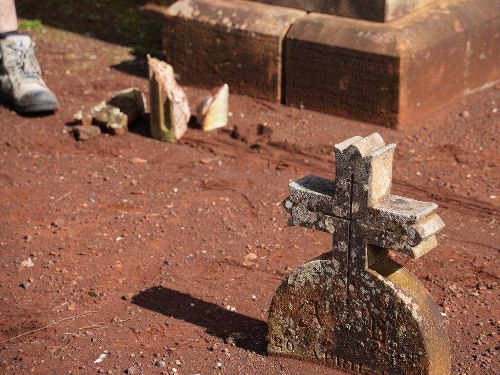The Headstone Healing Project is underway to repair more than 120 headstones that were destroyed in a vandalism attack last year.